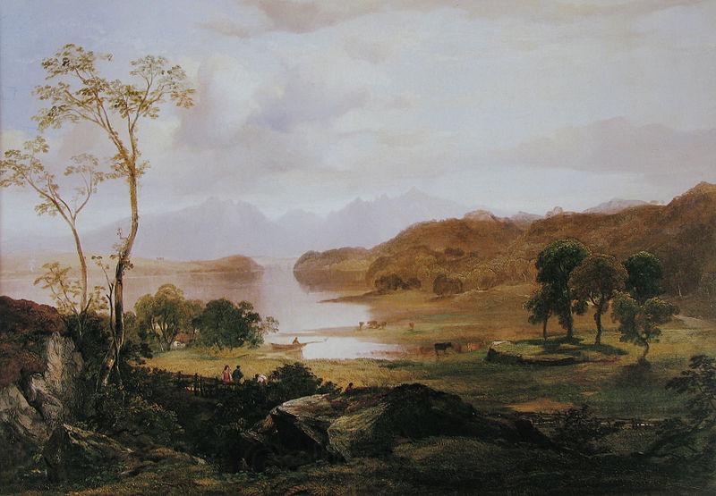 Horatio Mcculloch Loch Fad Spain oil painting art
